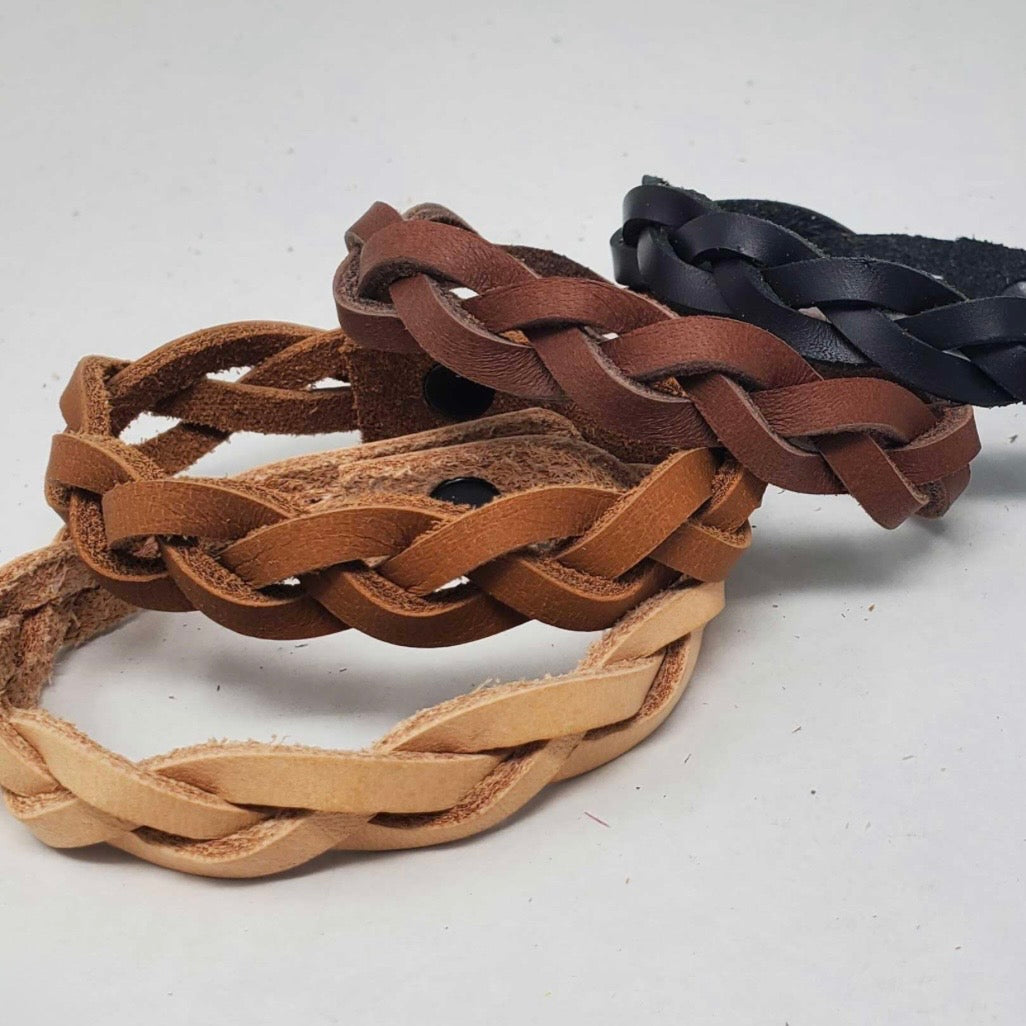 COMING SOON...Braided Leather Bracelets!
